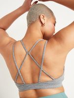 Light Support Strappy Sports Bra