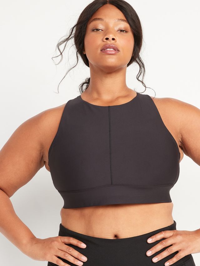 Old Navy - Medium Support PowerSoft Cross-Back Sports Bra for