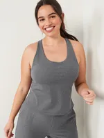 PowerSoft Racerback Crop Tank Top