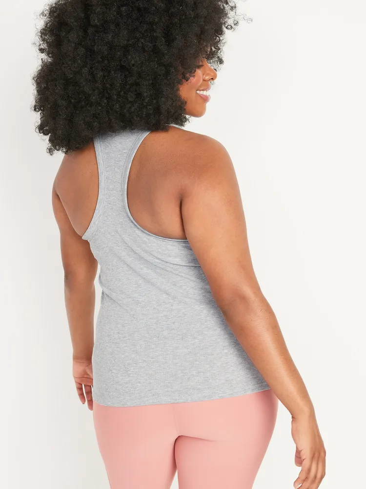 UltraLite Rib-Knit Racerback Tank Top