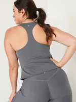 PowerSoft Racerback Crop Tank Top