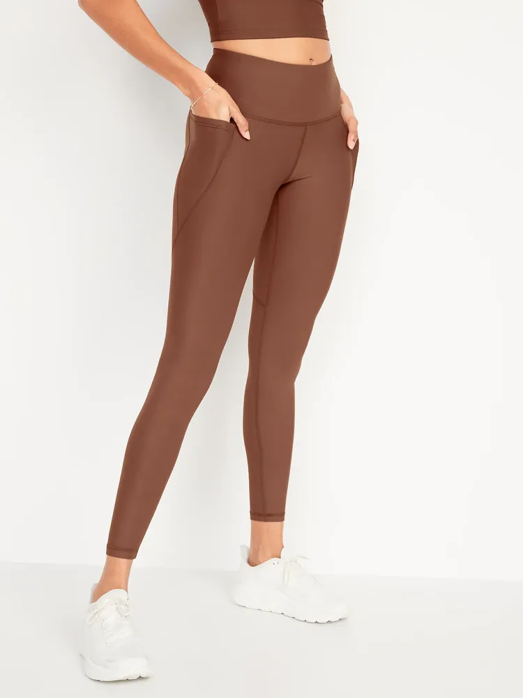 High-Waisted Brushed PowerSoft Leggings for Women