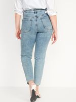 High-Waisted OG Straight Ankle Jeans