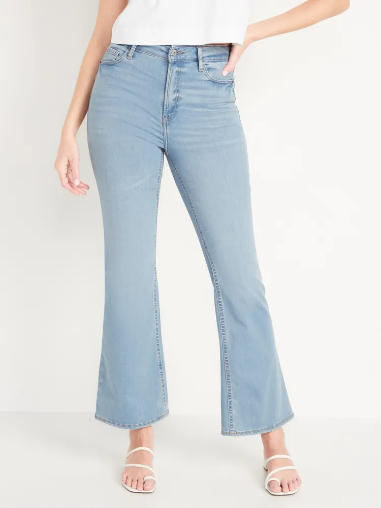Old Navy FitsYou 3-Sizes-In-One Extra High-Waisted Flare Jeans for Women