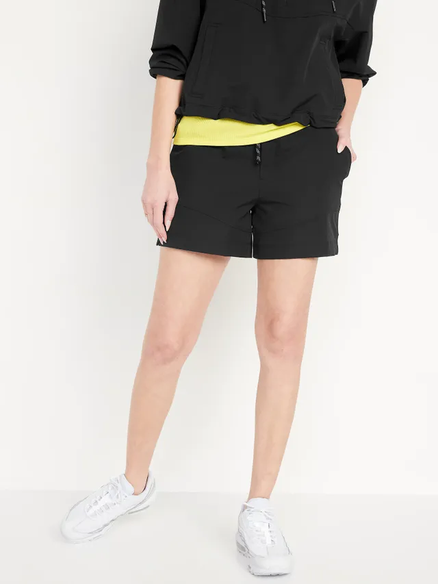 High-Waisted StretchTech Shorts -- 3.5-inch inseam