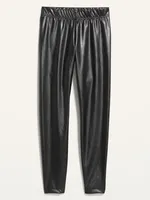 High-Waisted Faux Leather Leggings for Women