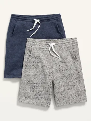 2-Pack Fleece Jogger Shorts for Boys
