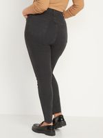 FitsYou 3-Sizes-in-1 Extra High-Waisted Rockstar Super-Skinny Ripped Jeans