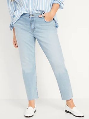 old navy denim capris