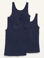 Slim-Fit Rib-Knit Tank Top 3-Pack