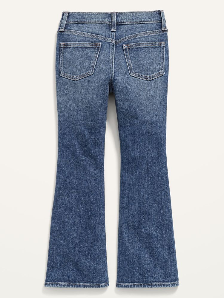 High-Waisted Flare Jeans for Girls