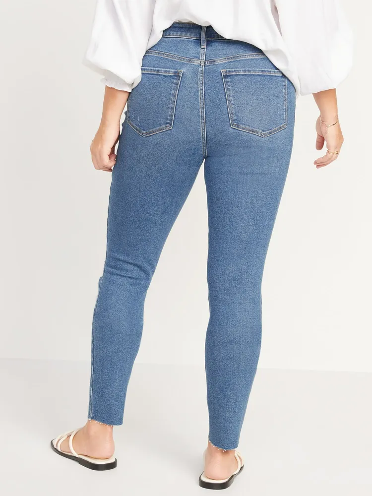 Mid-Rise Rockstar Super-Skinny Jeans