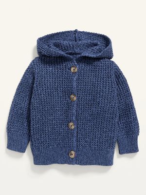 Hooded Button-Front Cardigan for Baby