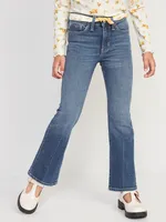 High-Waisted Flare Jeans for Girls