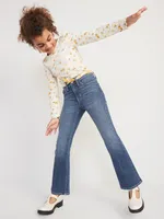 High-Waisted Flare Jeans for Girls