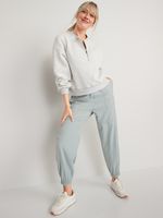 Extra High-Waisted StretchTech Cargo Jogger Pants