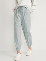 Extra High-Waisted StretchTech Cargo Jogger Pants