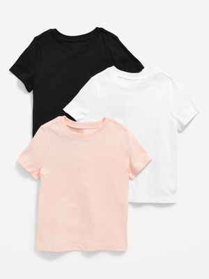 Unisex Solid T-Shirt 3-Pack for Toddler