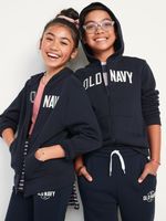 Gender-Neutral Logo Zip Hoodie for Kids