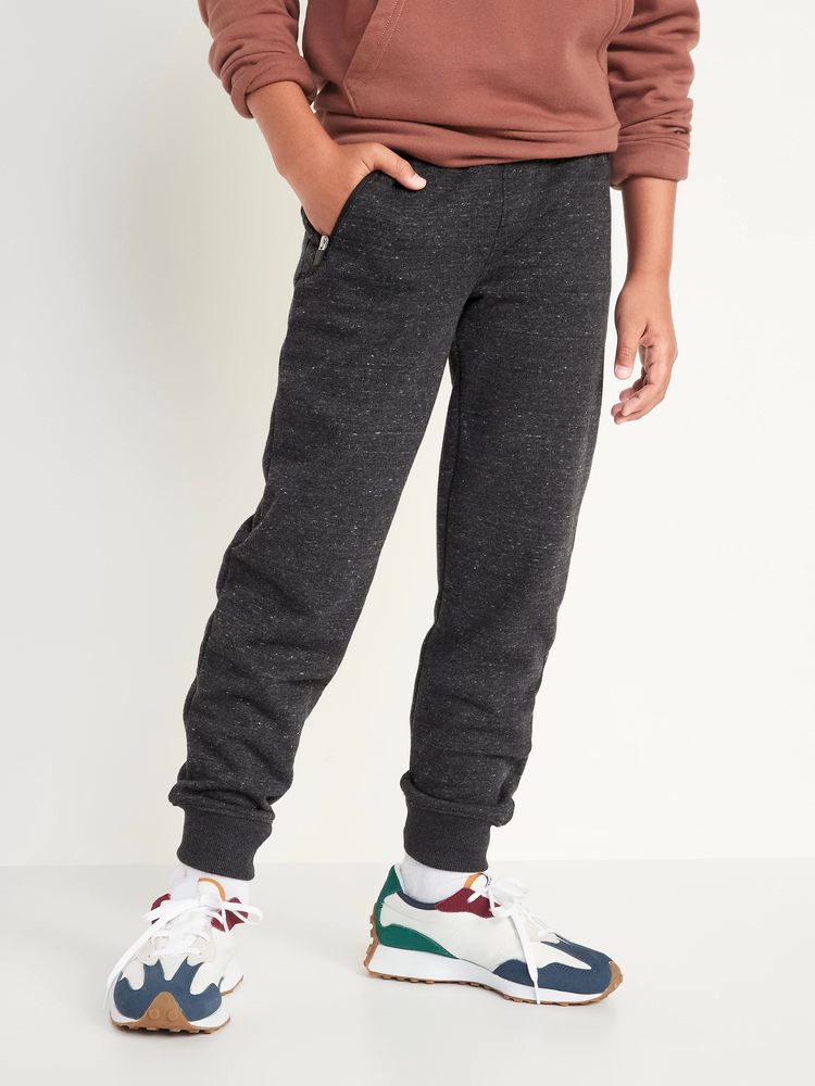 Zip-Pocket Jogger Sweatpants for Boys