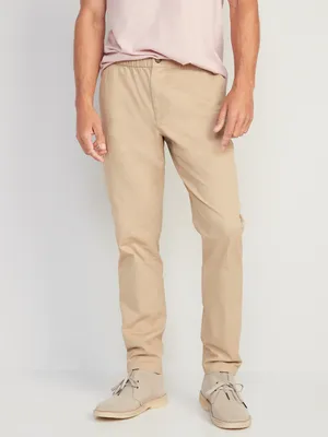 Slim Taper Built-In Flex Pull-On Chino Pants for Men