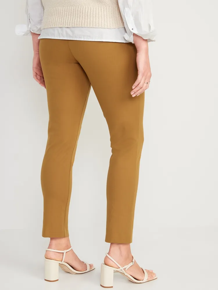 Maternity Side-Panel Pixie Ankle Pants