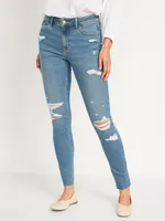 Mid-Rise Rockstar Super-Skinny Jeans