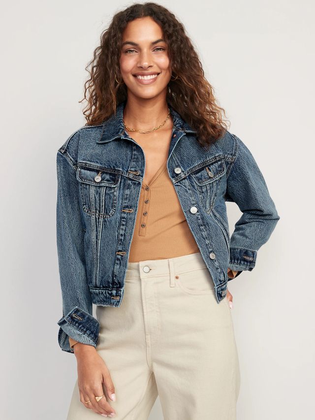 old navy denim vest ladies