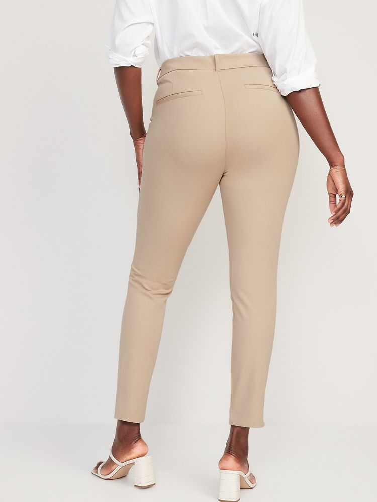 High-Waisted Pixie Skinny Ankle Pants