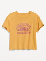 Sunday Sleep Cropped Lounge T-Shirt