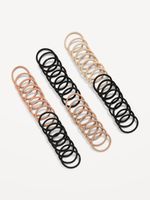 Tangle-Free Hair Ties 48-Pack for Women