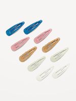 Barrette Hair Clips 10-Pack for Girls