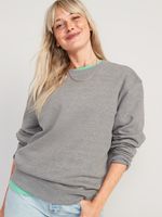 Oversized Crew-Neck Sweatshirt