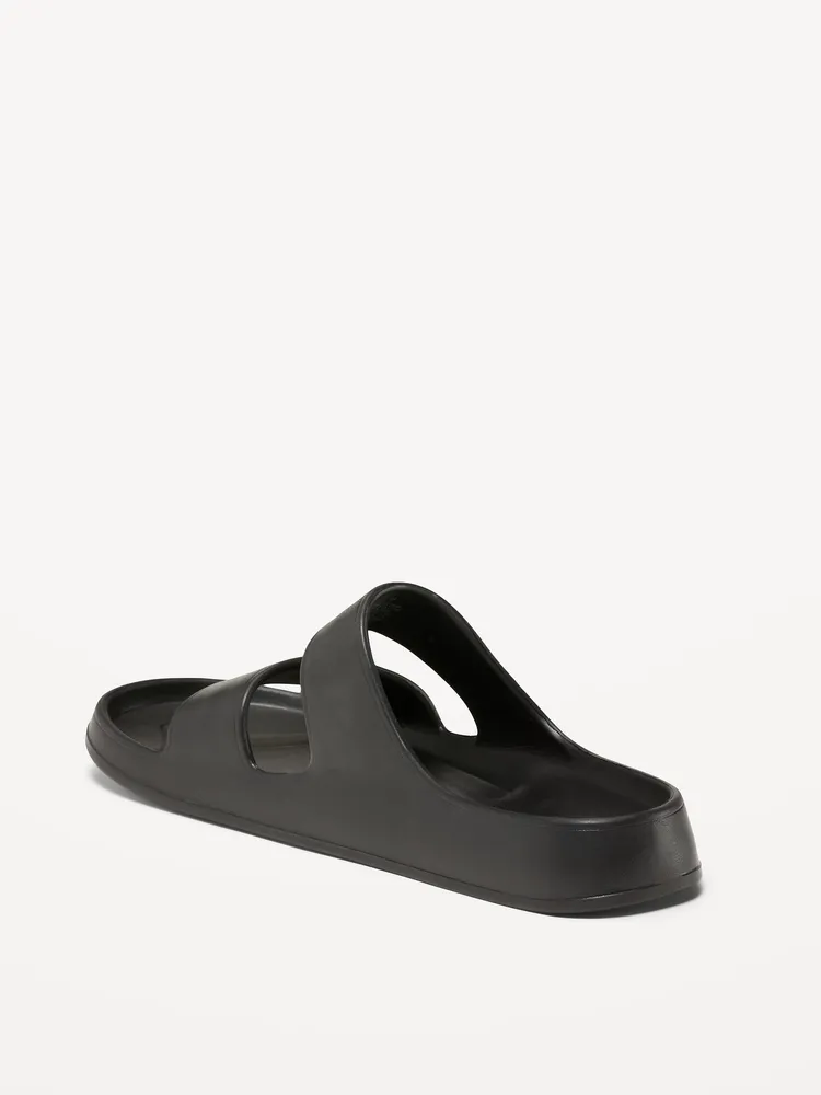 Double-Strap Slide Sandals