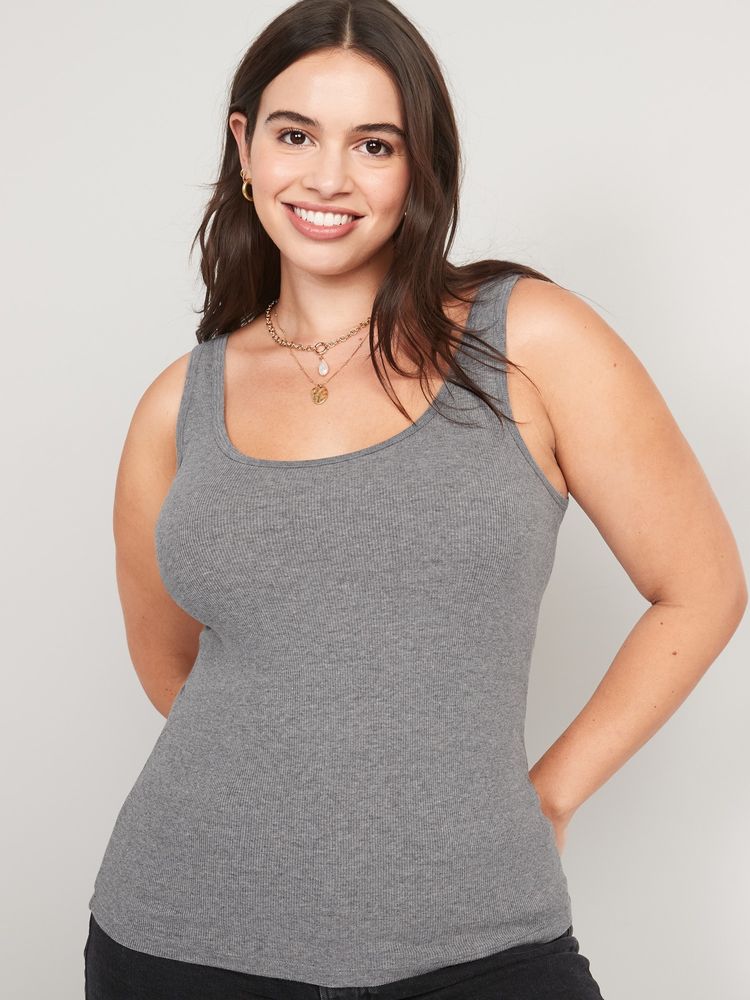 Rib-Knit First Layer Tank Top