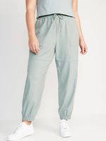 Extra High-Waisted StretchTech Cargo Jogger Pants