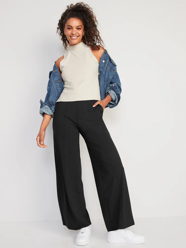 Old Navy High-Waisted PowerSoft Wide-Leg Pants for Women