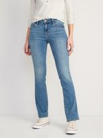 Mid-Rise Kicker Boot-Cut Jeans