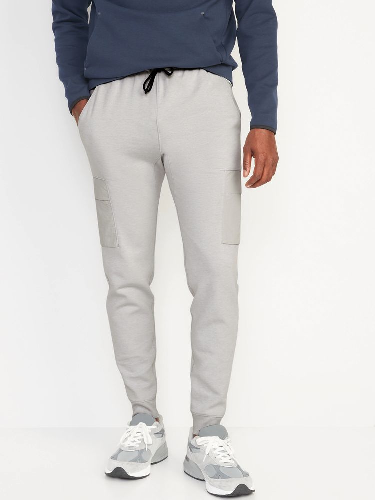 Dynamic Fleece Hidden-Pocket Cargo Jogger Sweatpants