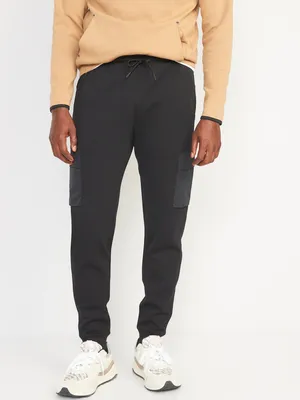 Dynamic Fleece Hidden-Pocket Cargo Jogger Sweatpants for Men