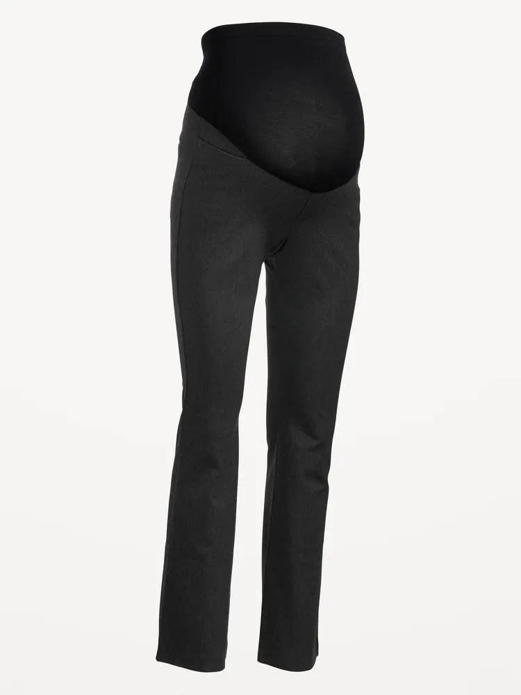 Maternity Straight Cropped Pants