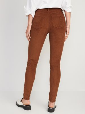 brown cord skinny jeans