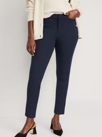 Curvy High-Waisted Pixie Skinny Ankle Pants