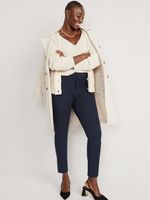 Curvy High-Waisted Pixie Skinny Ankle Pants