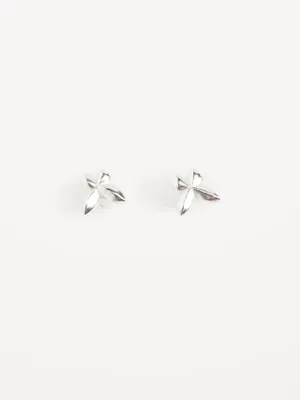 Sterling Silver Butterfly Stud Earrings for Women