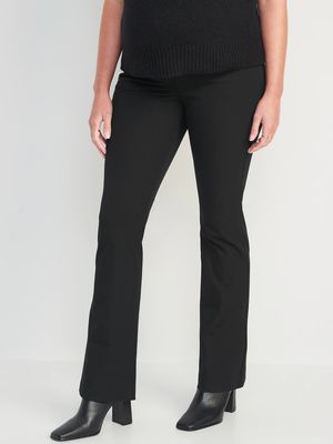 Maternity Full-Panel Pixie Flare Pants