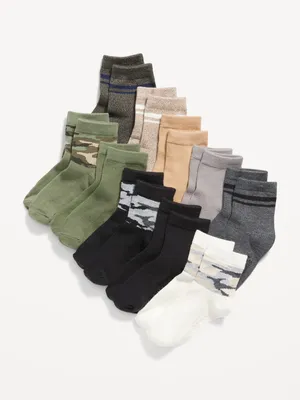 Unisex Socks 10-Pack for Toddler & Baby