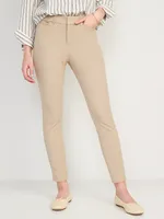 High-Waisted Pixie Skinny Ankle Pants