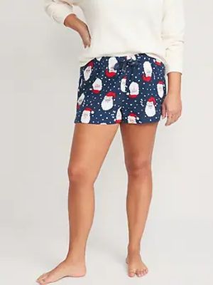 old navy flannel pajama shorts