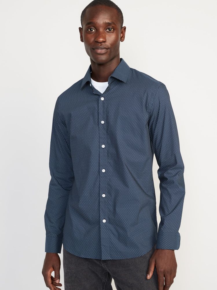 Old Navy Slim-Fit Pro Signature Performance Dress Shirt for Men